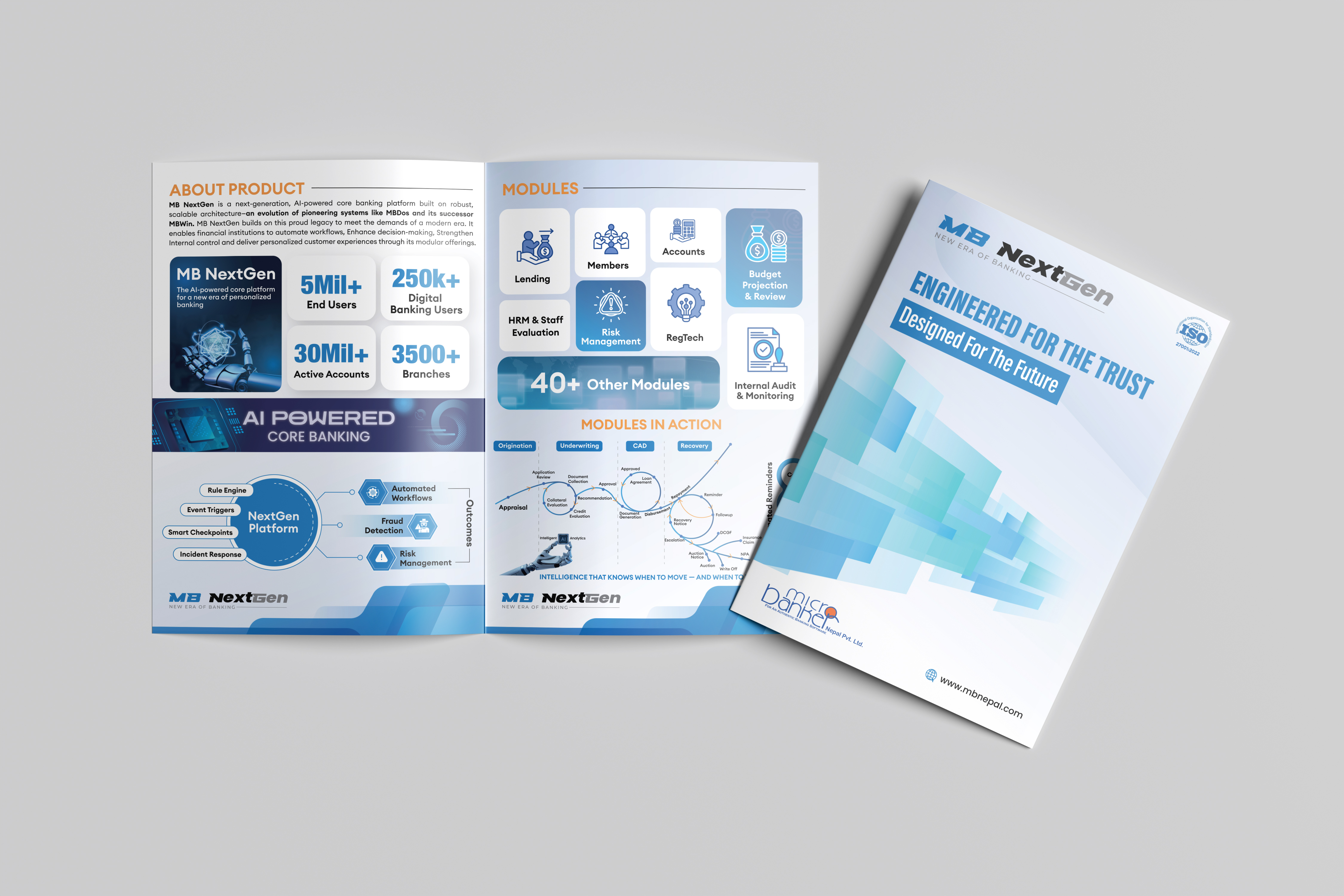 MB NextGen core banking brochure